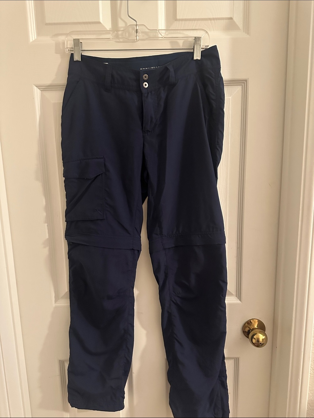 Columbia Navy Convertible Cargo Pants